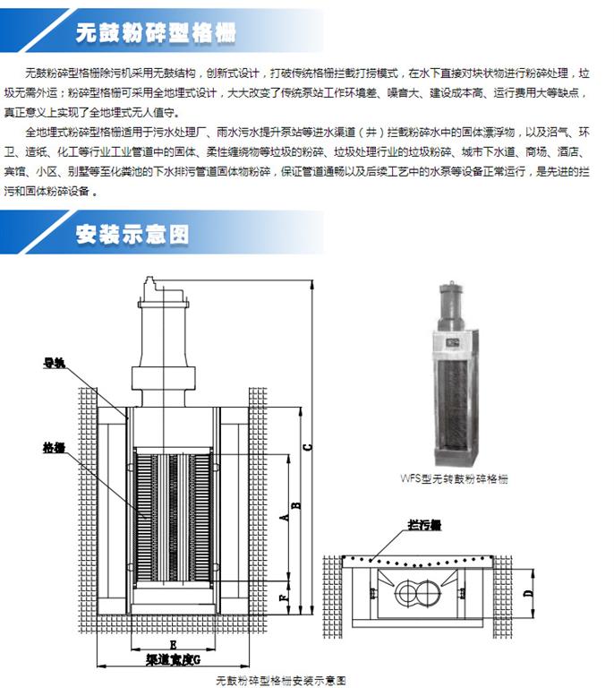 <strong>無鼓粉碎型格柵</strong>